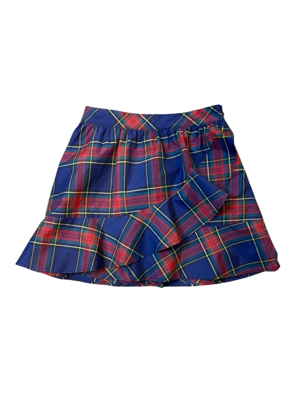Vineyard Vines Jolly Plaid Ruffle Tartan Skirt - Picture 3 of 15